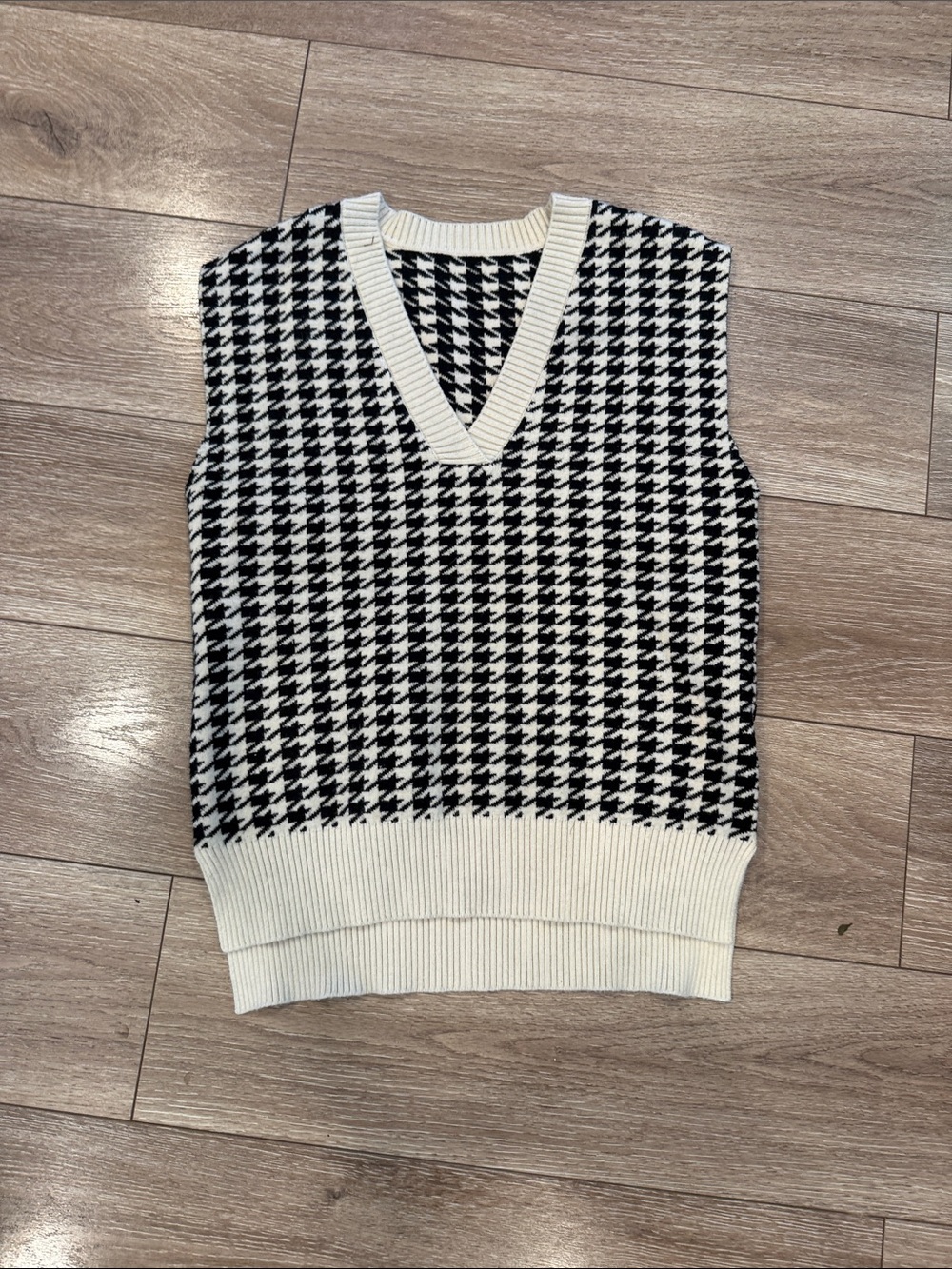 Herringbone Sweater Vest
